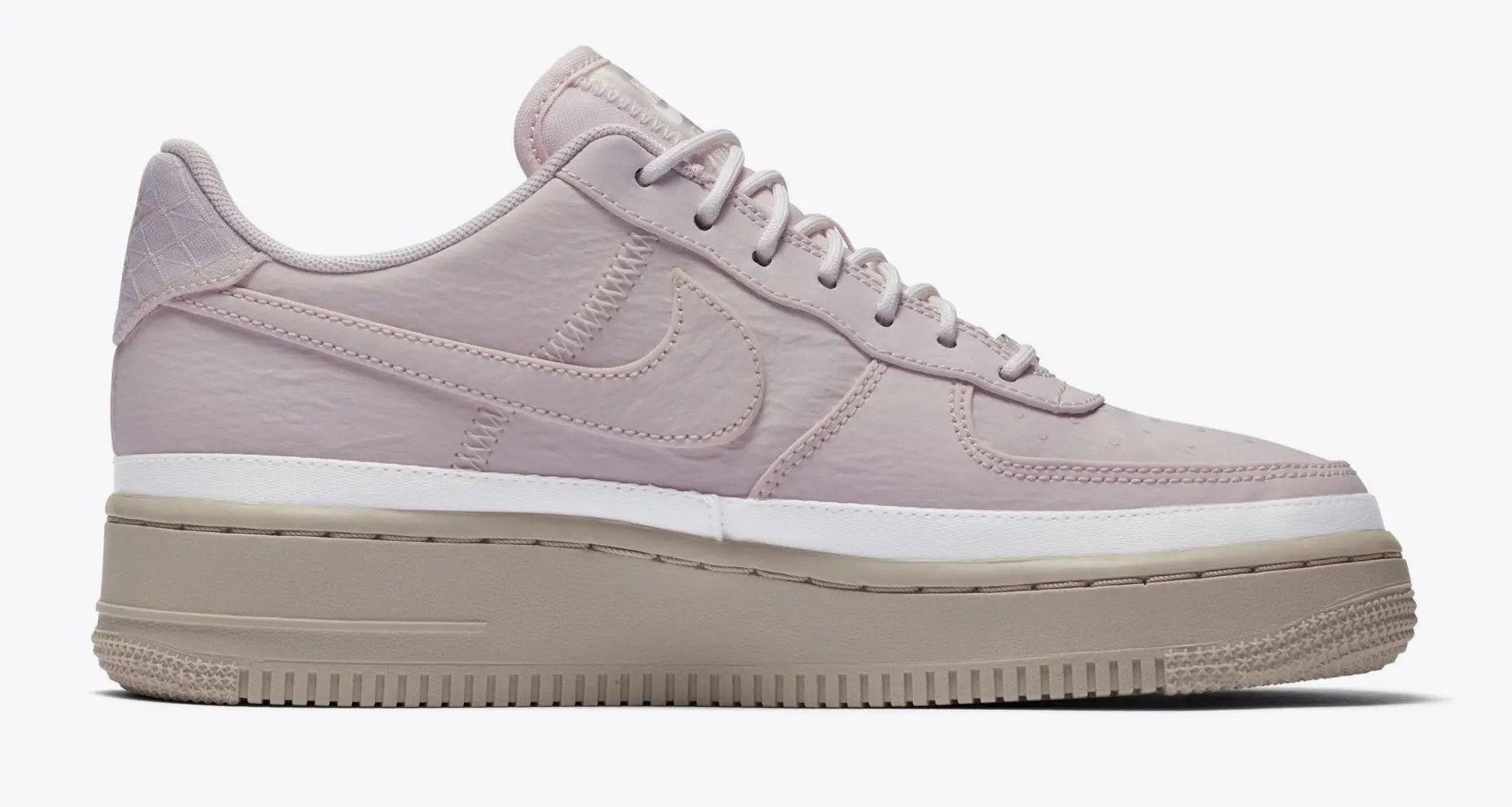 Tone It Down In The Unique Nike Air Force 1 07 SE 'Light Soft Pink ...