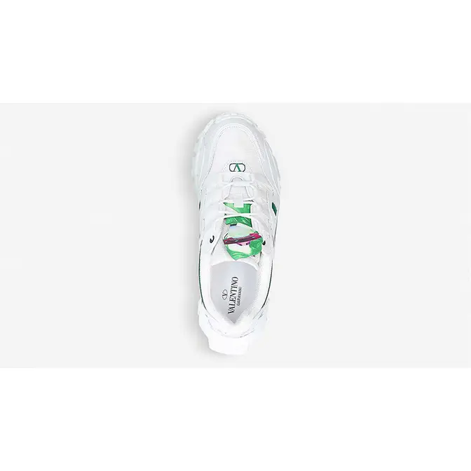 Valentino Climbers White Green SY0S0C20PNQ1AD middle