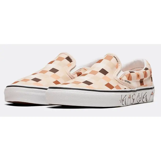Vans Classic Slip On Breast Cancer Awareness Nude Where To Buy The