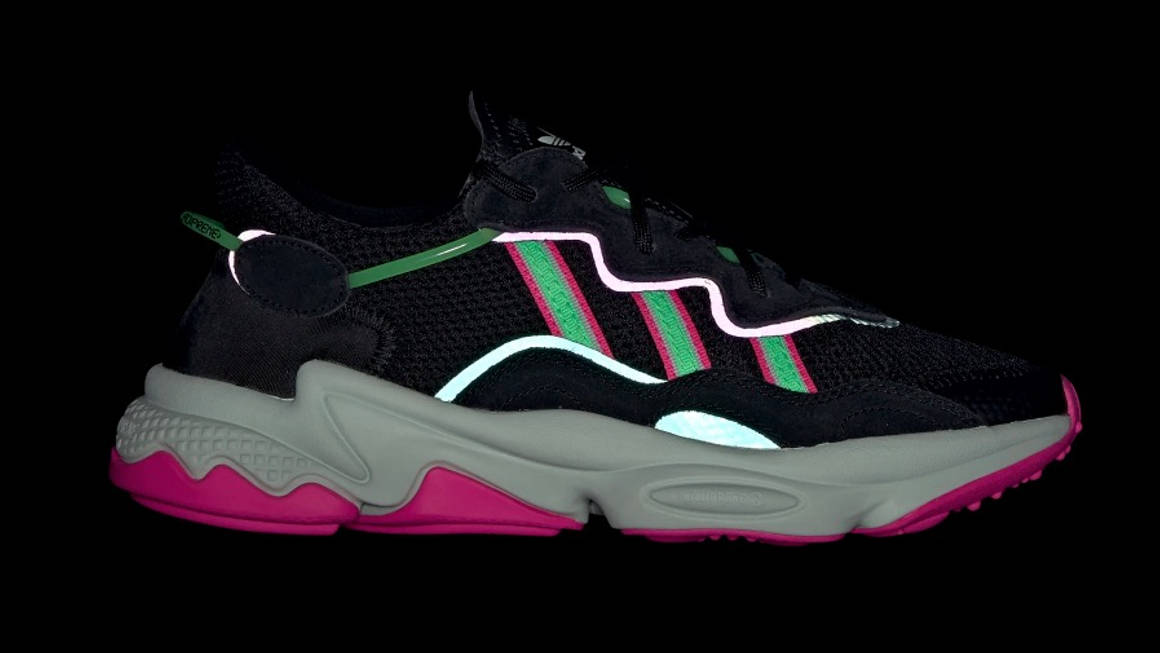 ozweego black and pink