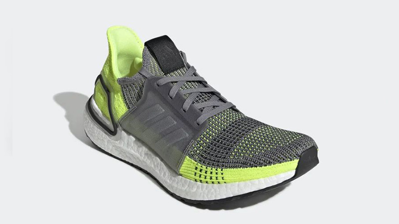 adidas Ultra Boost 19 Grey Volt