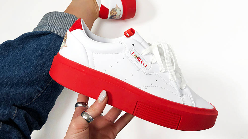 adidas x Fiorucci Sleek Super White Red