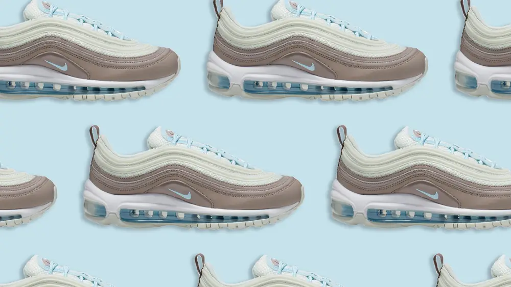 Nike air max 97 spruce aura/pumice/white/celestine blue best sale