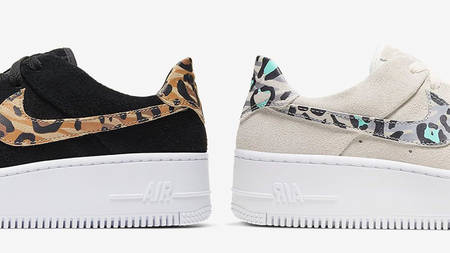 Go Wild For These Two Animal Print Air Force 1 Sages Go Wild For These Two Animal Print Air Force 1 Sages