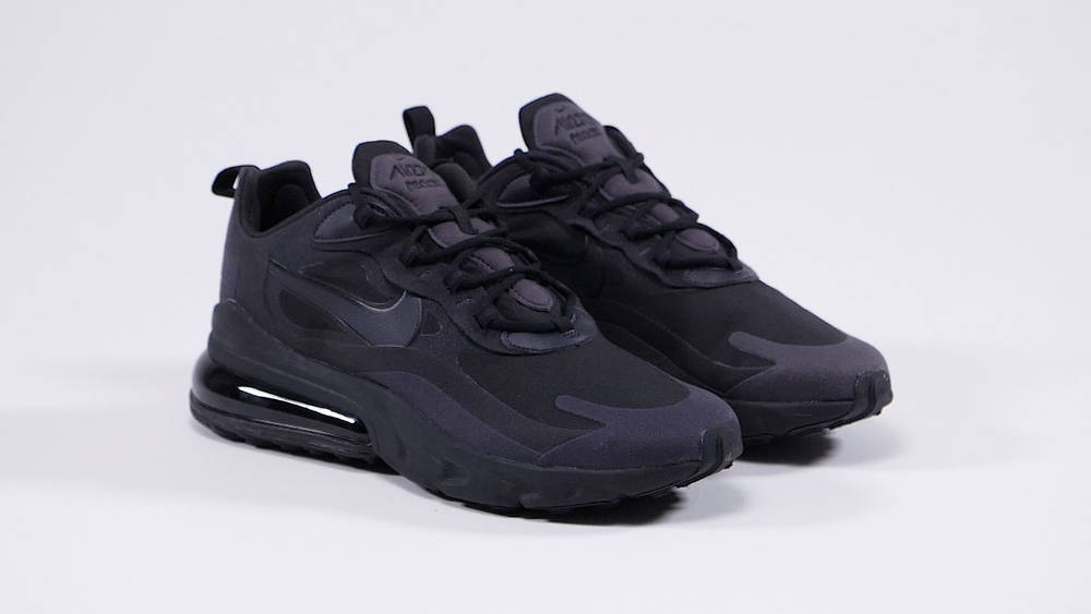Watch Our Unboxing Of The Nike Air Max 270 React Triple Black cap1