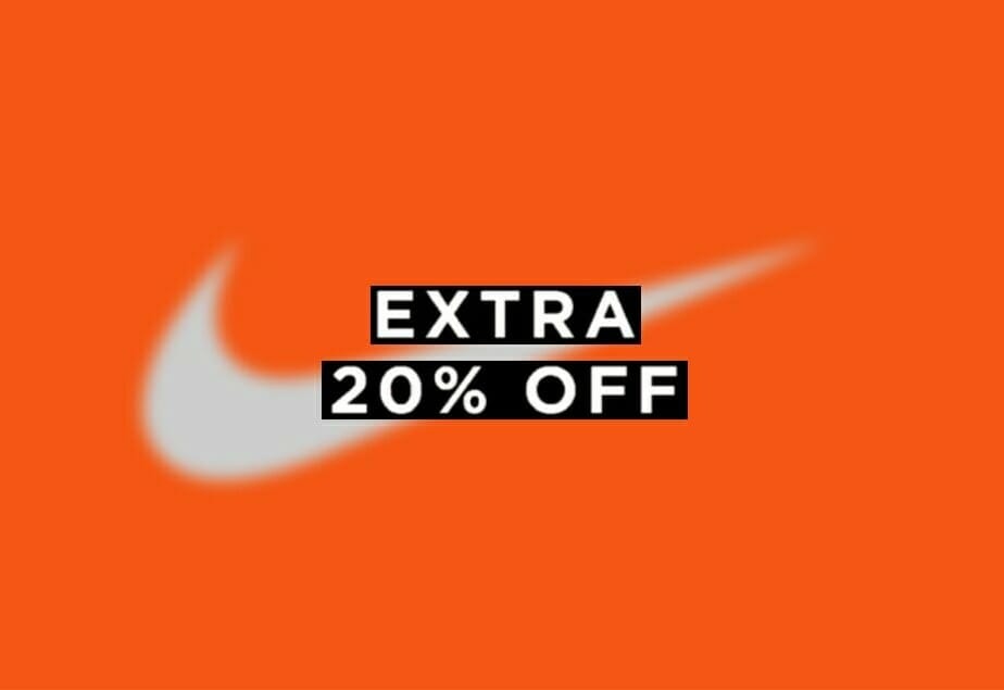 nike 20 percent off