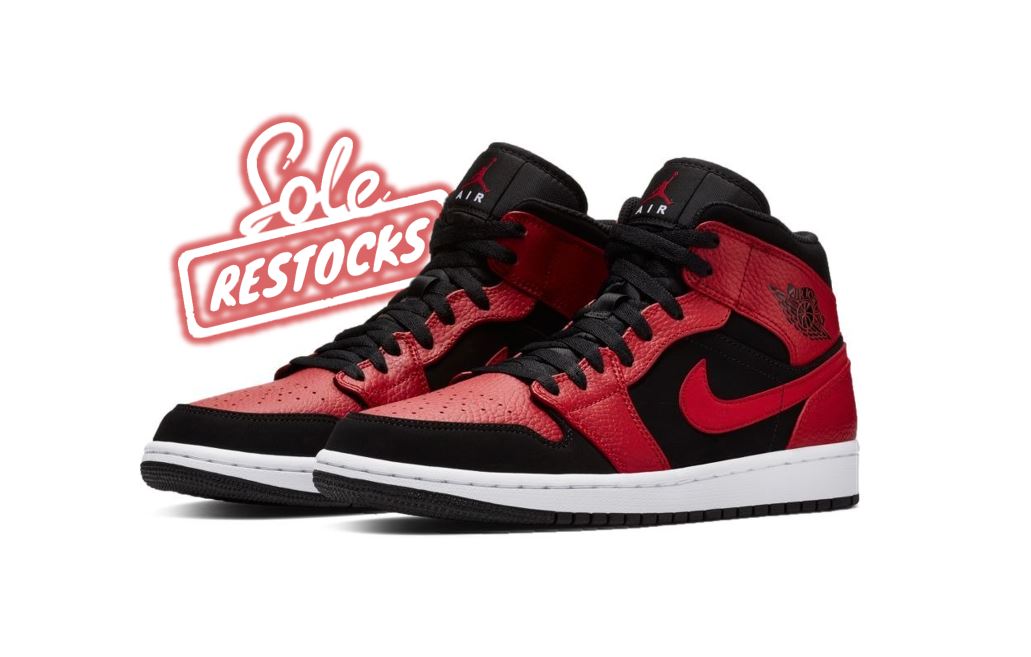 The Jordan 1 Mid ‘Bred’ Just Restocked At Nike UK 2