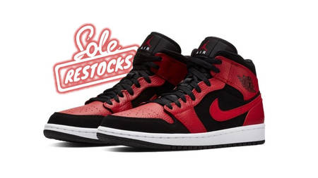 The Jordan 1 Mid 'Bred' Just Restocked At Nike UK