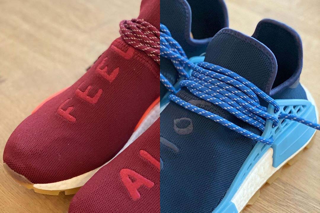 The Pharrell x adidas NMD Hu Leaks In Two Brand New Colourways