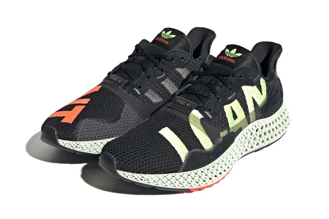 adidas ZX 4000 4D 'Black Cyan'