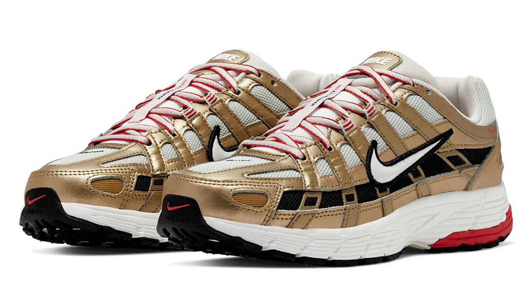 Nike P-6000 Gold White BV1021-007 Side