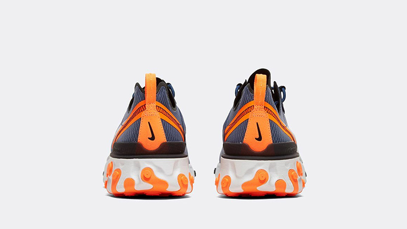 nike react element 55 navy orange