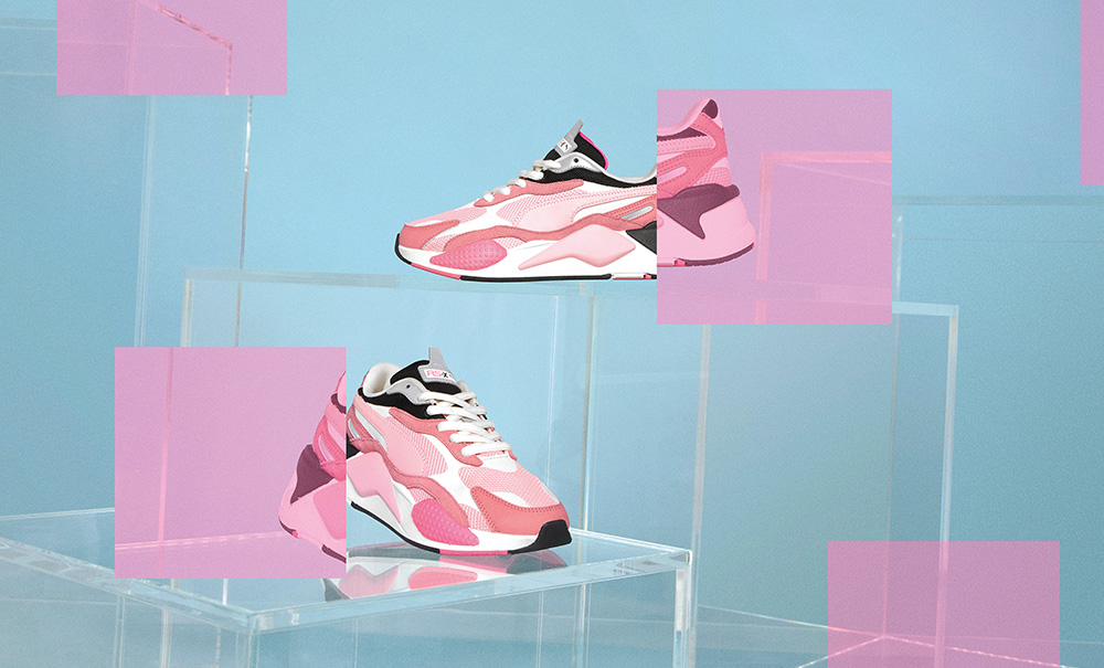 puma RS-X pink still shot
