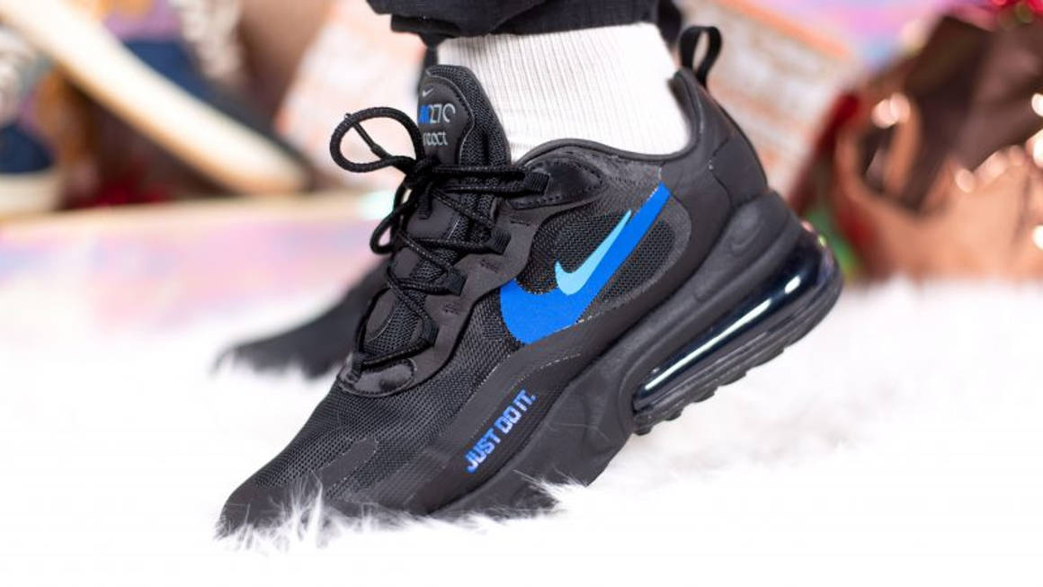 nike 270 react just do it black