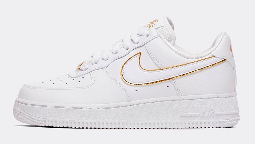 _0006_Nike Air Force 1 White Gold