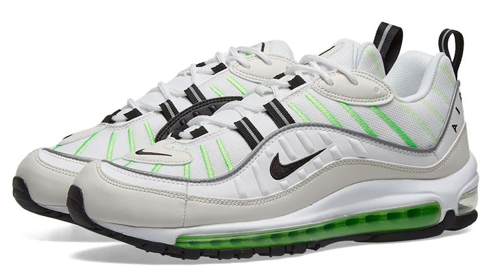 _0006_Nike Air Max 98 White Neon Green
