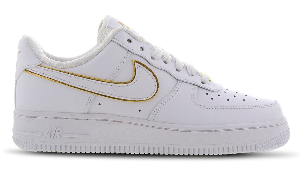 _0008_Nike AIr Force 1 White Gold