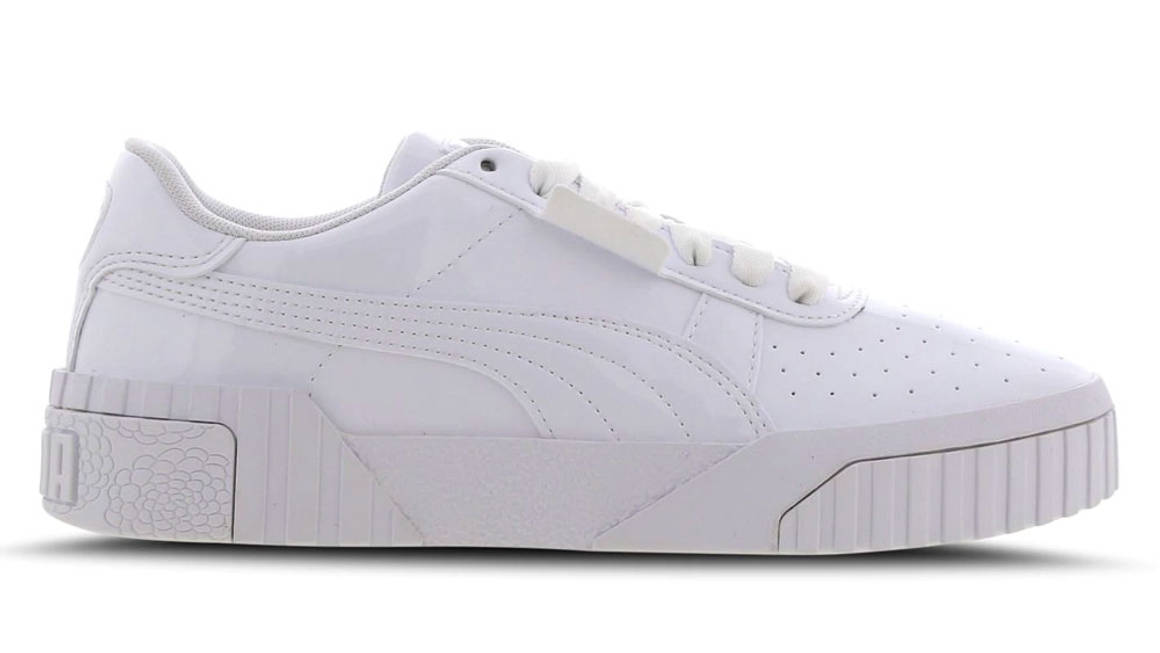 puma cali triple white