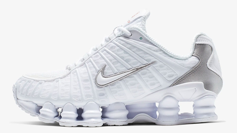 _0012_Nike Shox TL White Silver