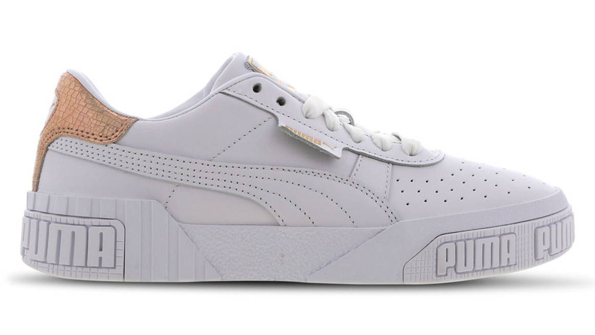 puma cali white and pink