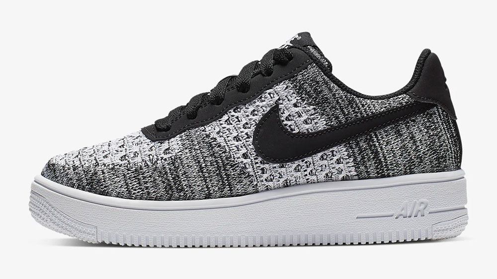 _0015_Nike Flyknit Air Force 1 Grey Black
