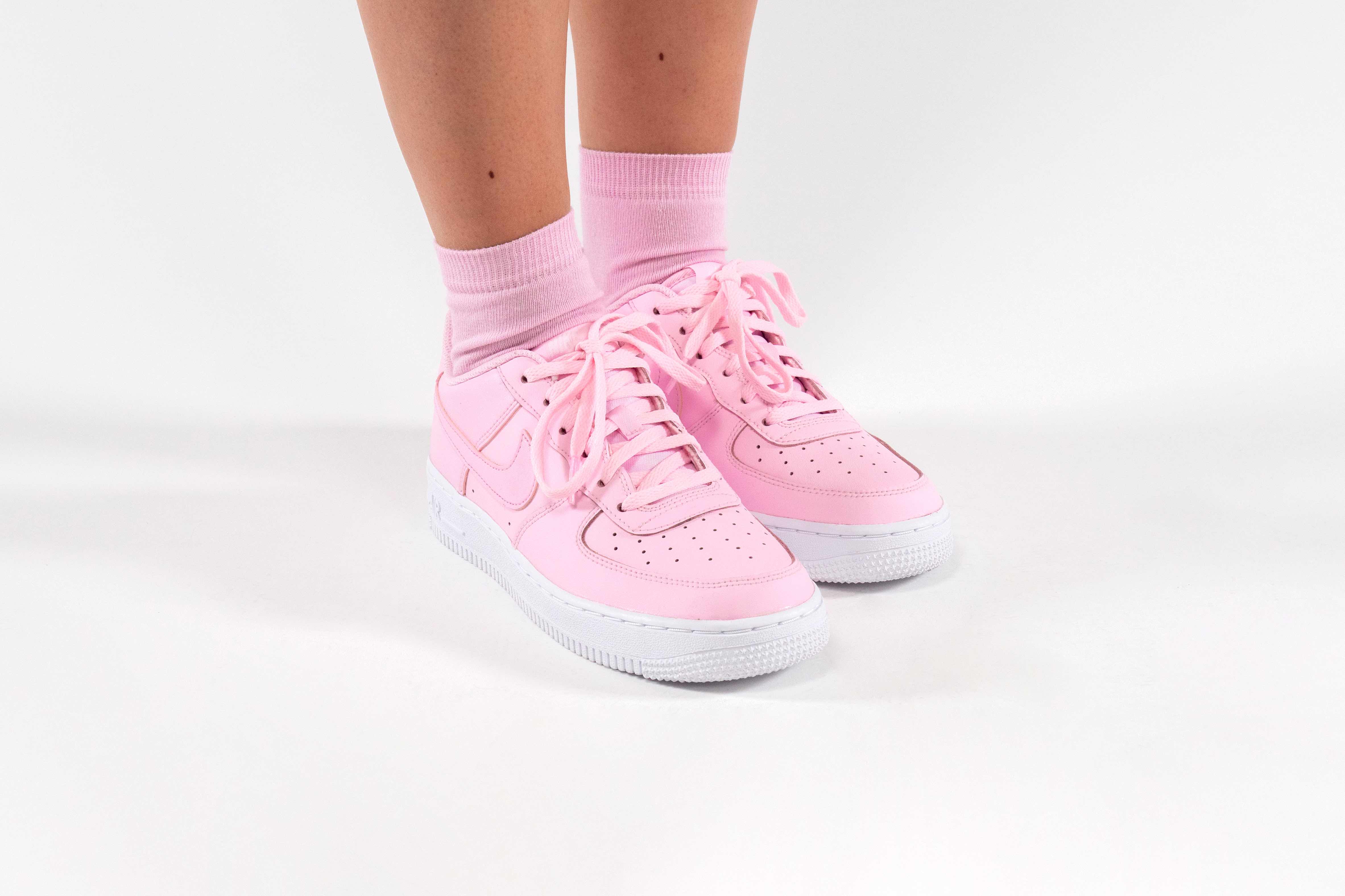A Closer Look At The Nike Air Force 1 In Foam Pink