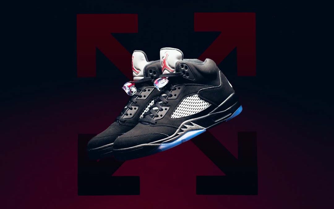 jordan 5 black and white