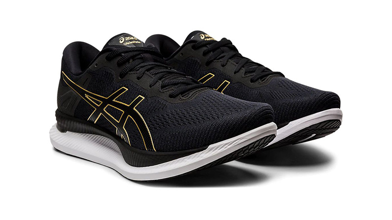 ASICS Glideride Black Gold 1011A817-001 front