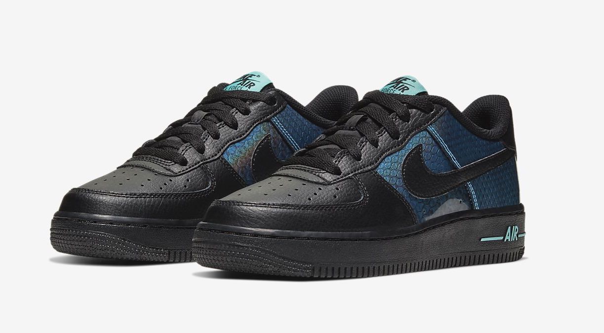 Air Force 1 Black Dragon Scale