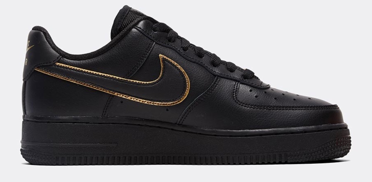 Air Force 1 Black Gold