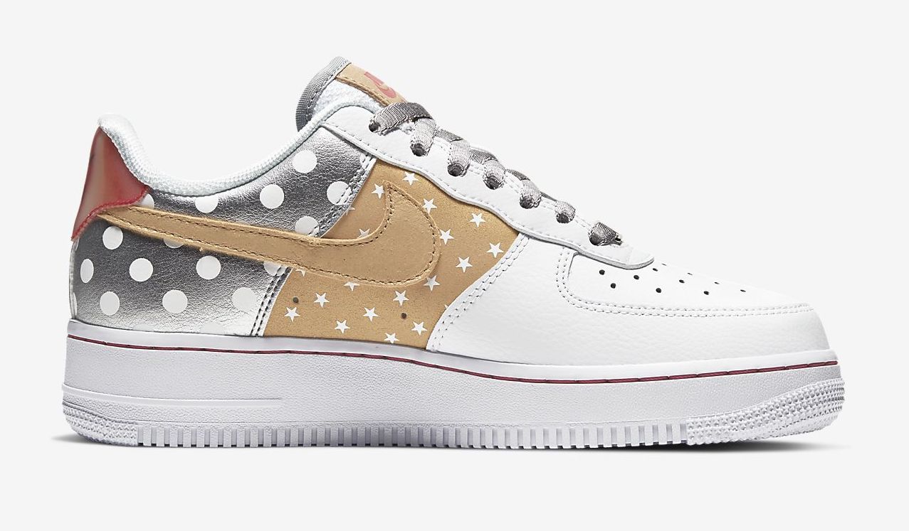 Air Force 1 Metallic Silver