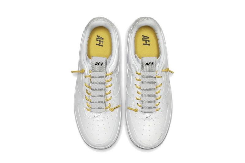 Air Force 1 White Chrome Yellow front