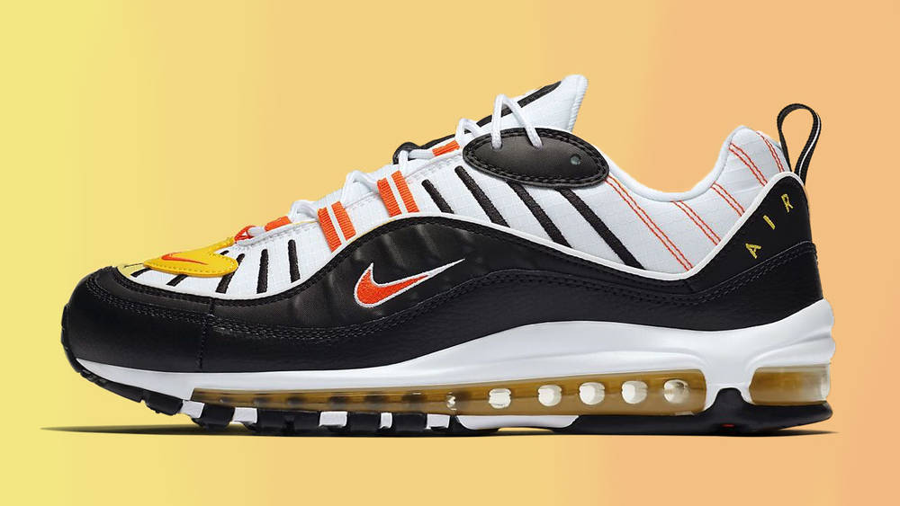 Air Max 98 Orange White copy Air Max 98 Orange White copy