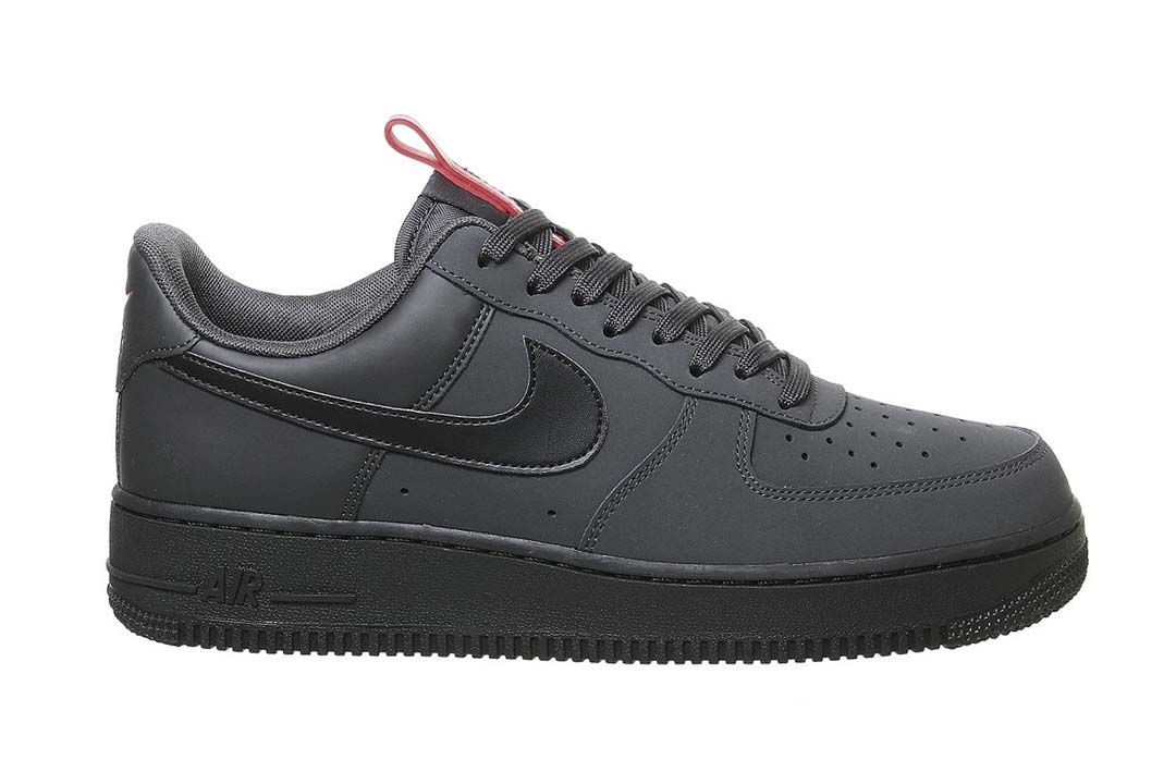 nike air force 1 anthracite top down