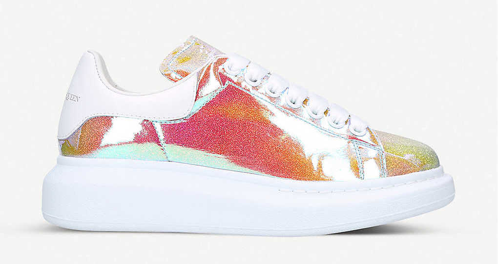 Alexander Mcqueen Runway Platform iridescent