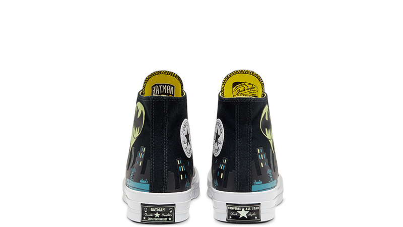 Batman x Chinatown Market x Converse Chuck 70 High Top Black 167511C back