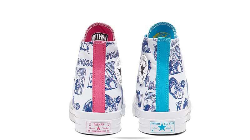 Batman x Chinatown Market x Converse Chuck 70 High Top White 167512C back