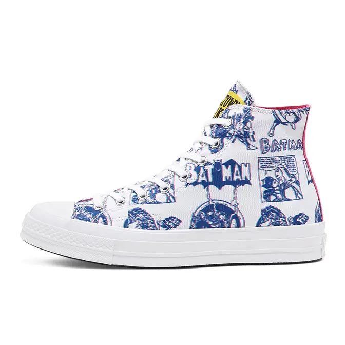 Batman x Chinatown Market x Converse Chuck 70 High Top White