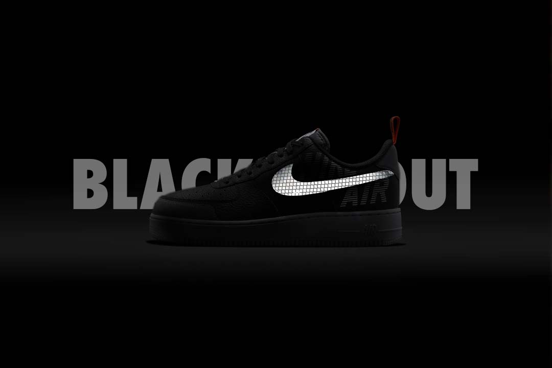 blacked out nike shoes