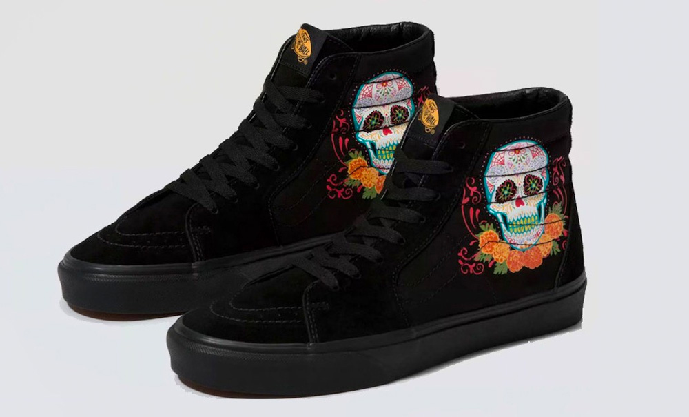 Candy Skull Vans