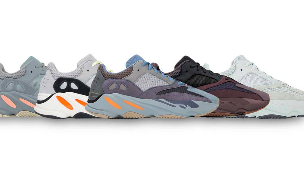 Image via Yeezy Mafia / adidas The Yeezy 700 "Carbon Blue" Combines Four Colourways Into One