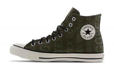 Converse Chuck Taylor All Star Gore-Tex Green White 166604C front