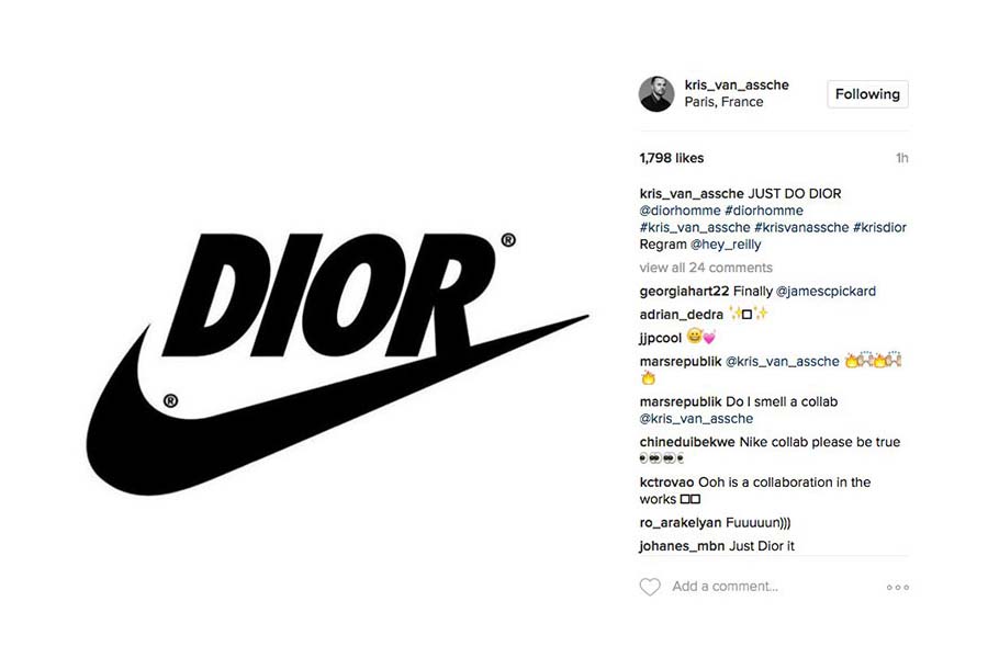 Dior x Nike Collection