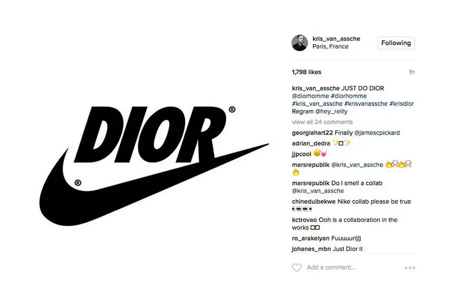 Could The Dior x Nike Collection Finally Be Coming Soon The Sole Supplier