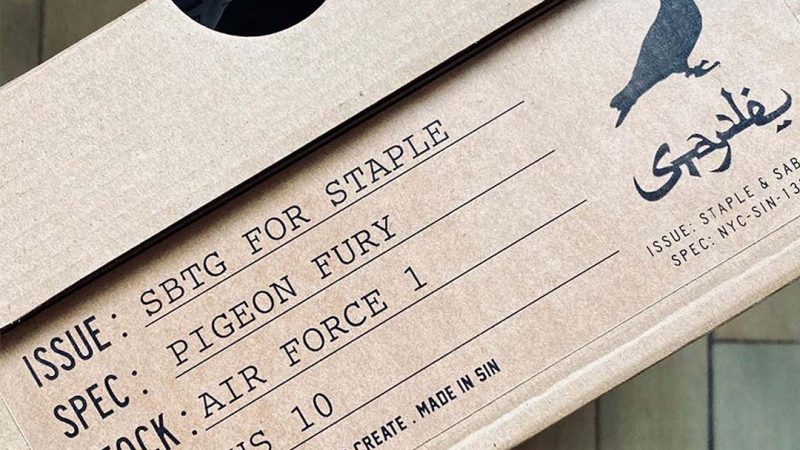 Here's How To Get Jeff Staple's Nike Air Force 1 "Pigeon Fury" For Free