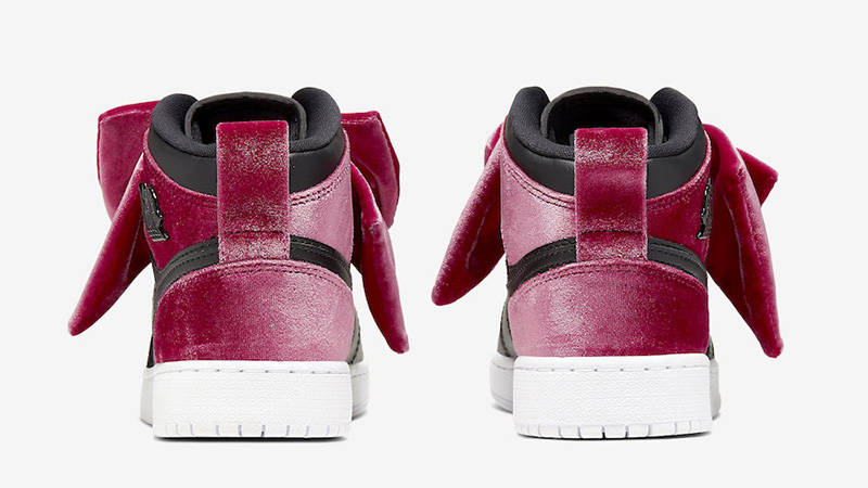 Jordan 1 Mid Pink Velvet Bows