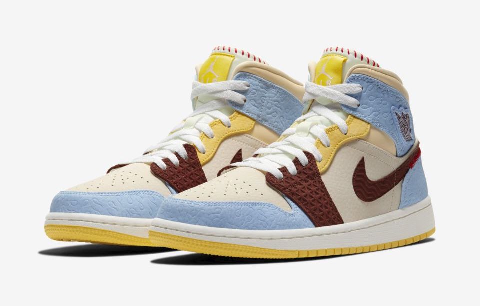 Maison Chateau x Jordan 1 Mid Fearless