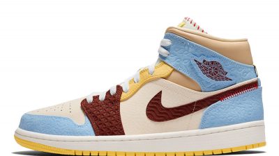 Maison Chateau x Jordan 1 Mid Fearless Multi CU2803-200