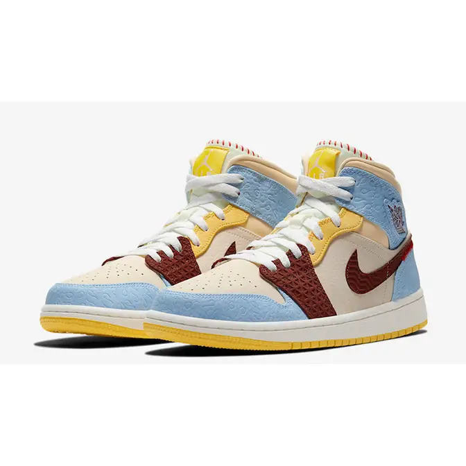 maison chateau x jordan 1 mid fearless multi