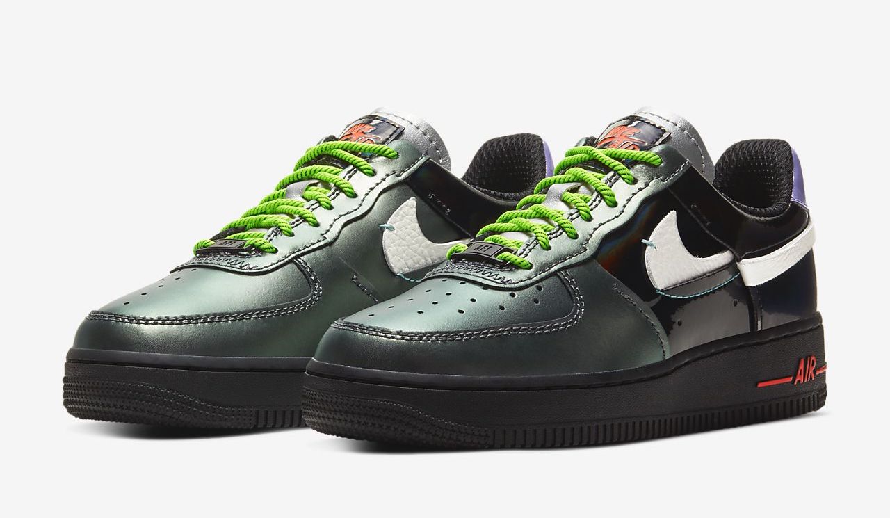 Nike Air Force 1 '07 LX Black Violet front